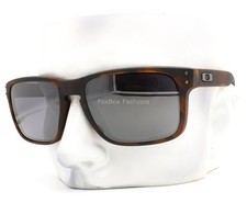 Oakley Holbrook Sunglasses OO9102-F455 Matte Brown Tortoise Prizm Black w/Pouch