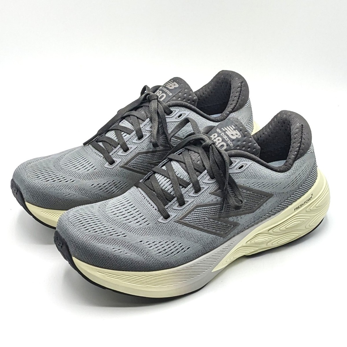 New Balance Men\'s Running Shoe Fresh‎ Foam. 880V15 Grey/Grey. Size 12D. M880F15 Size 12 - New Balance Fresh Foam X 880v15 Slate Grey Mineral  main image 3