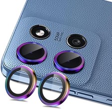 2 Pack for Moto G 2025 Camera Lens Protector 9H Tempered Glass Camera Cover