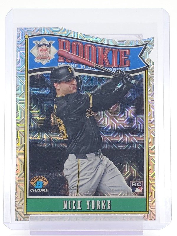 NICK YORKE 2025 BOWMAN CHROME ROOKIE OF THE YEAR MEGA MOJO #ROY-14 Q7183