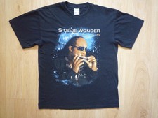 Stevie Wonder Summer's Night Europe 2008 Tour T-Shirt Size M