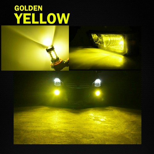 LED Fog Light Bulb Golden Yellow 9006 for Lexus IS250 IS350 2006 07 08 2009 2010 - Bild 11 von 12