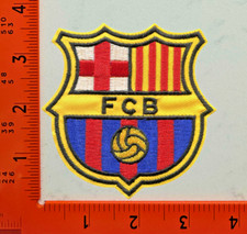 FCB Soccer Patch Iron-On/Sew-On Embroidered Football Club Badge