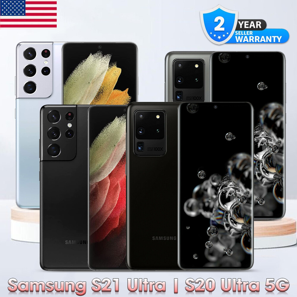 NEW Samsung Galaxy S21 Ultra /S20 Ultra 5G Unlocked 128GB【US
