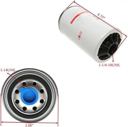 6x FS1242 Spin-on Fuel filter for Freightliner Condor Base 8.9L L6 2001-2007 - Imagen 5 de 8