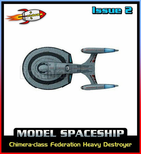 Eaglemoss Star Trek Online Starships Collection Edición 2 USS Chimera NCC 97400 - Imagen 7 de 9