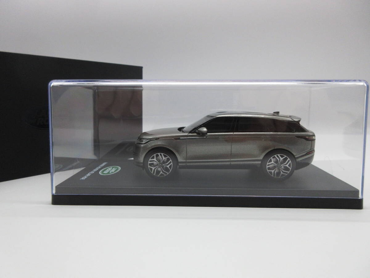 RANGE ROVER VELAR 1/43 ミニカー 1:43 Land Rover Range Rover VELAR HSE minicar silver beige