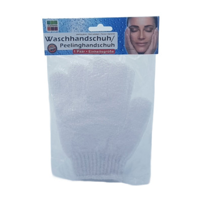 Peeling-Handschuhe Für Empfindliche Haut – 2 Paar, Beidseitig Nutzbar, Für Glatte Und Weiche Haut