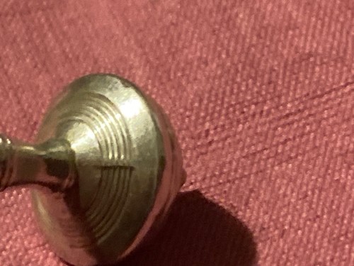 SELTENER VINTAGE SILBER KREISEL: Atemberaubend gemarkt 800 - Süditalien 70er Jahre!!! - Bild 5 von 6