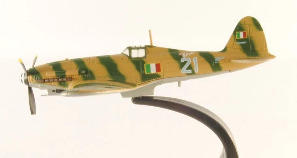HERPA AC112 Aereo modello militare FIAT G55 centauro 1944 die-cast 1:72 - Immagine 4 di 4