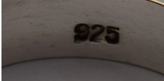 ciondolo in argento 925 sterling semi-montaggio per pietra ovale 8x6 mm regalo - Immagine 3 di 4