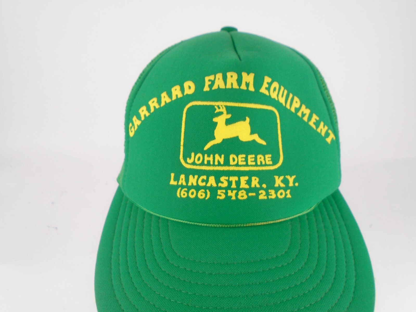 Vintage John Deere Hat Garrard Farm Equipment Hat Rop… Gem