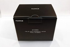 FUJI TCL-X100II Tele Conversion Lens BLACK TCL-X100BII X100V X100F X100T