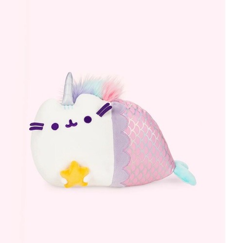 NEW PUSHEEN Plush 16" Unicorn Mermaid Magical Lights up!