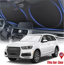 SUV Front Rear Foldable Window Windshield Car Sun Shade Shield Cover UV Block US