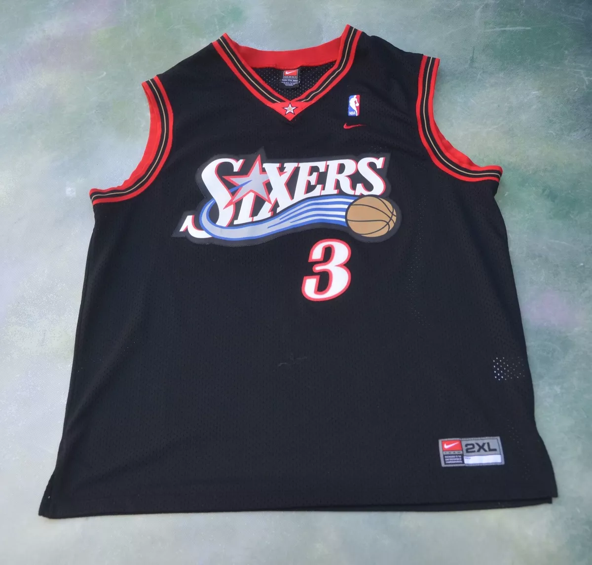 Vintage NBA Philadelphia Allen Iverson #3 Jersey XXL. | eBay