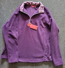 Bnwt Hawkshead Clothing 1/2 Zip Fleece Jacket / Coat Size 20