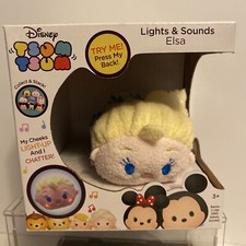 Disney TSUM TSUM Lights  Sounds Elsa 2016 in Original Box, 3 