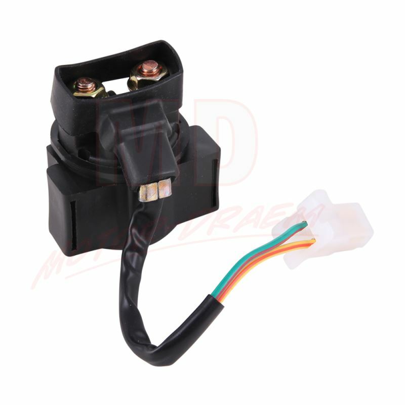 RELÉ DE SOLENOIDE DE ARRANQUE PARA YAMAHA BADGER 80 YFM80 1985 1986 1987 1988 AT - Foto 5
