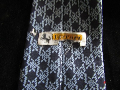 Ferrari Men's Tie Ferrari's And Horses - Picture 5 of 5