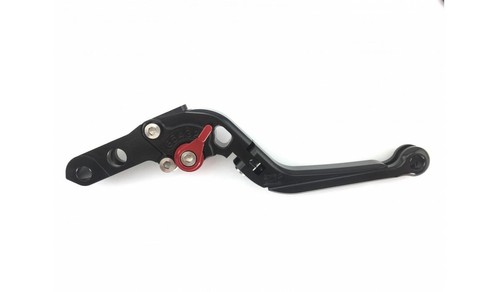 Par de Manetas Abatibles AVDB Negro Rojo BMW K1300R 1300R K1300 R 0518 2009-2014 - Picture 4 of 9