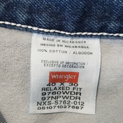 Wrangler 40x29 W40 L29 W 40 L 29 