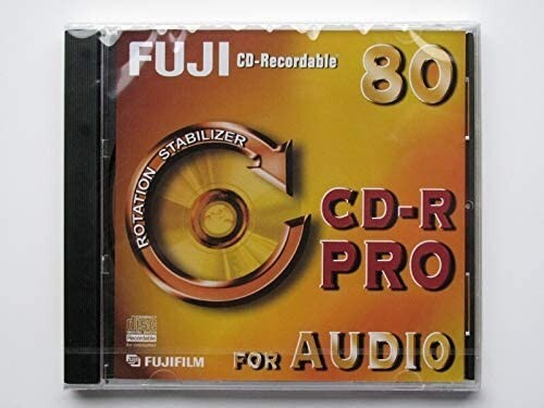 10 X FUJI CD-R PRO Audio Blank CD-R Audio 80 min Digital 10 Pcs Neuf New Nuovo - Photo 3/6