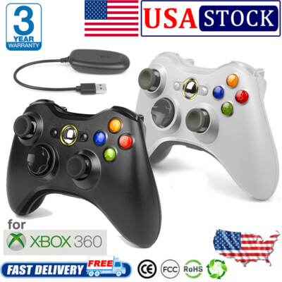 Wireless Controller USB For PC for Xbox 360 Console / Windows 7 8 10 11 Gamepad