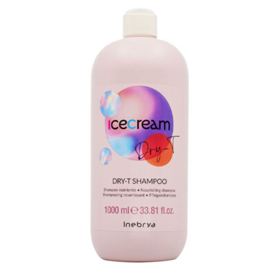 Shampoo Nutriente INEBRYA Ice Cream Dry-T 1000 ml