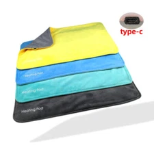 Portable Electric Blanket USB Outdoor Office Heating Pad Blanket Heated 30X50CM