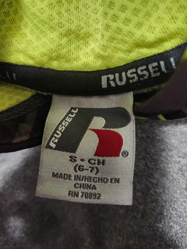 Russell Boys Hooded Sweatshirt, Size 6-7 - Picture 3 of 3