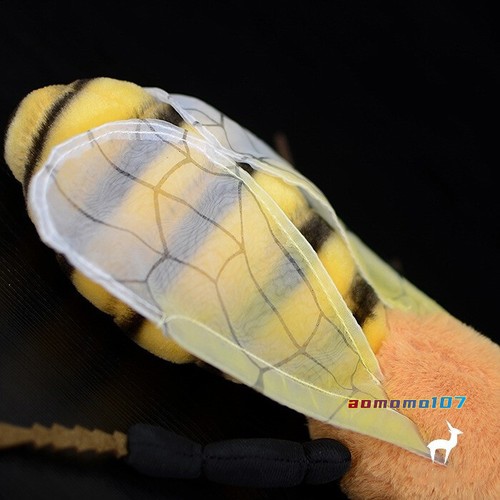 Simulation Insect Bee Plush Doll 26cm Stuffed Animal Toy Kids Gifts - Picture 7 of 8