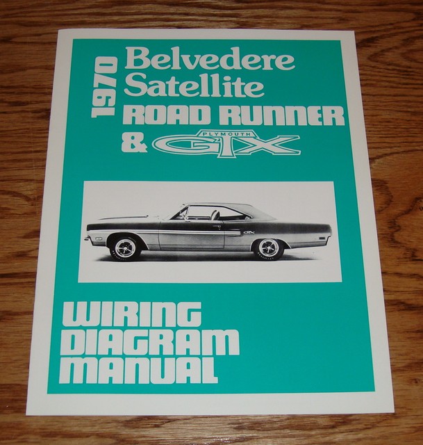 1969 Plymouth Belvedere Satellite Road Runner & GTX Wiring Diagram
