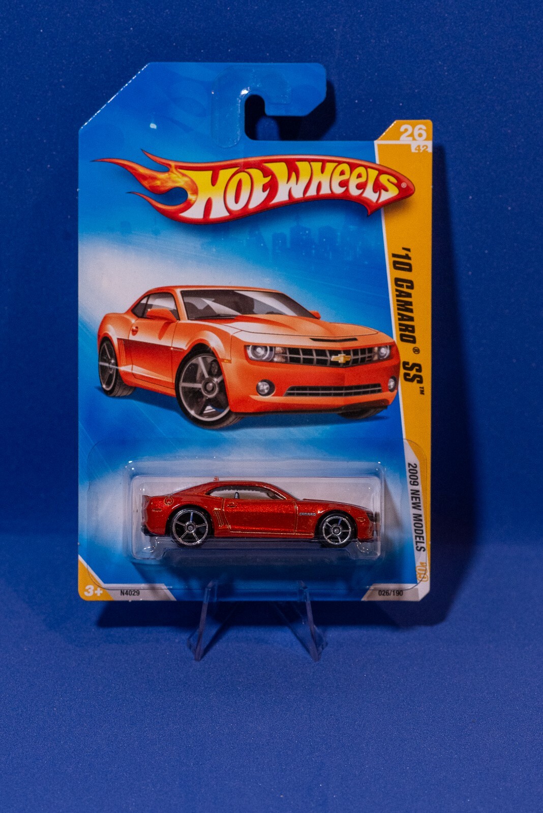 Hot Wheels 2009 новые модели 26/42 '10 Chevy Camaro SS РЕДКАЯ оранжевая