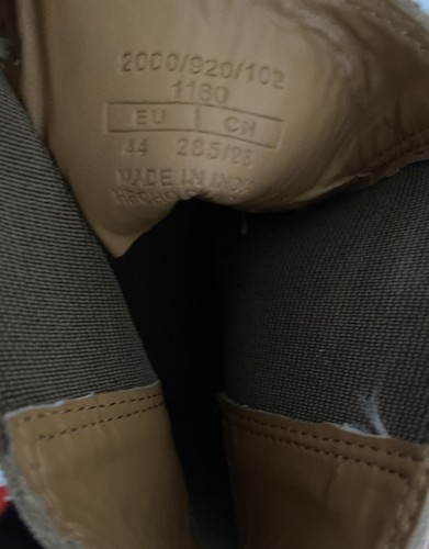 Zara Herren Chelsea Leder Wildleder Stiefel Größe 11 EUR 44 Braun - Bild 8 von 8