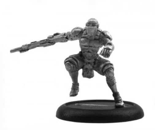 MERCS MMA025 Sefadu Assault (Miniature) SF Trooper Sci-Fi Infantry Warrior  - Image 2 of 2