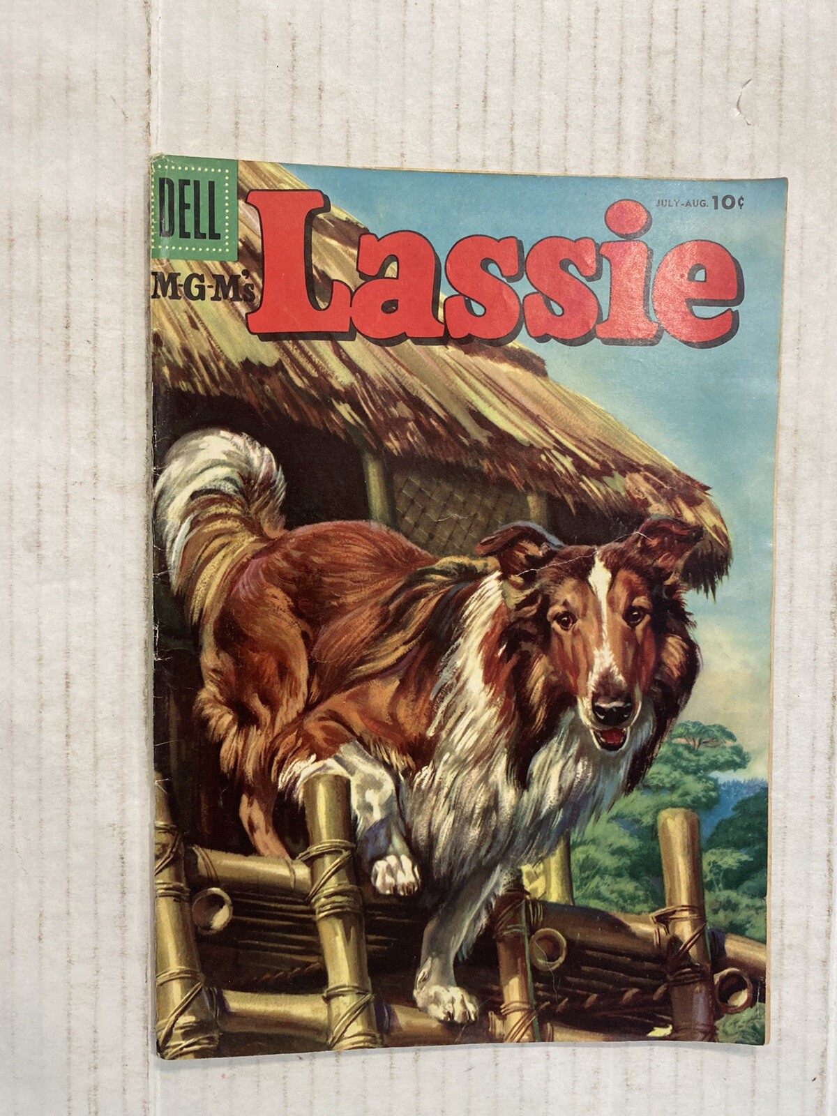 Lassie 29 Dell Comic 1956, Higher Grade