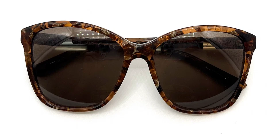 DOLCE & GABBANA DG4170P 2550/73 BROWN GRADIENT AUTHENTIC SUNGLASSES 57 - 16 - Image 4 of 4