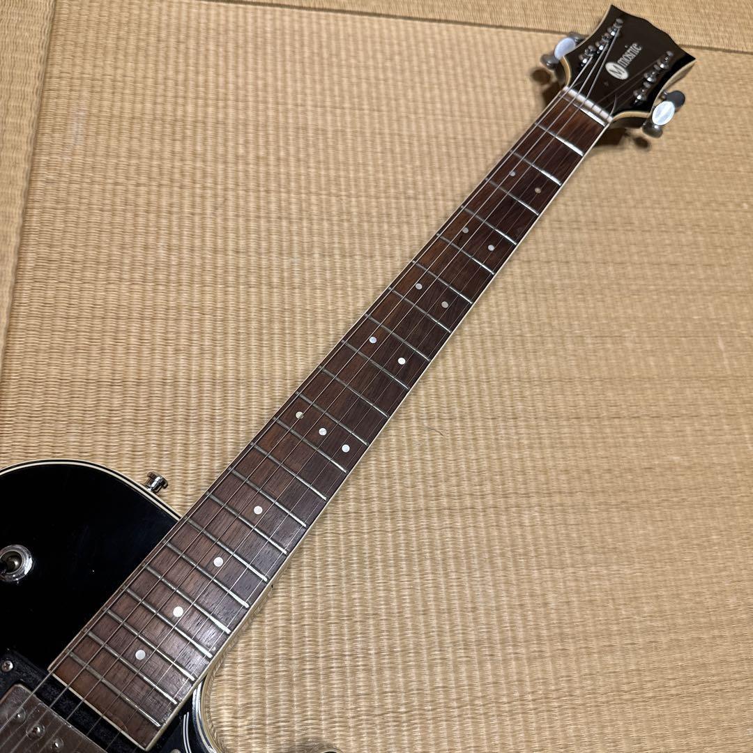 Mosrite Electric Guitar Les Paul Type Avenger Bizarre Black Made 