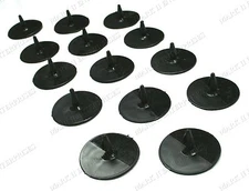 1972-89 Lincoln Continental Hood Insulation Pad Plastic Fasteners Set of 14 NEW