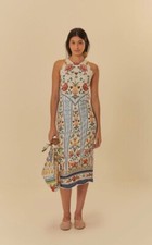 New Farm Rio Dress With Tags Size Large Bx63 4/4