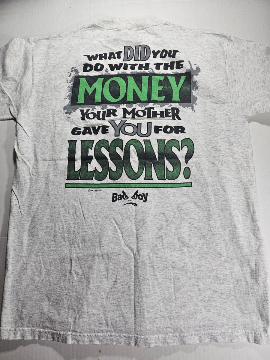 90s BAD BOY CLUB USA製 半袖　Tシャツ　deadstock Vintage 90s Bad Boy Club T-Shirt Size Large Made In USA Retro