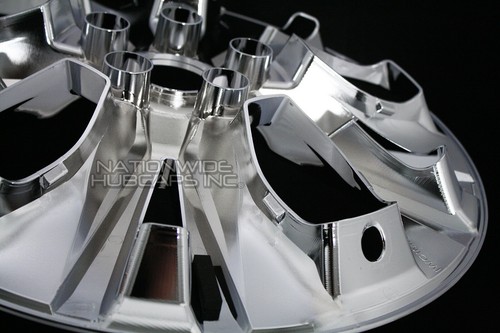4 fit 2014-19 Toyota Highlander 18" Chrome Wheel Skins Full Rim Covers Hub Caps - Picture 7 of 11