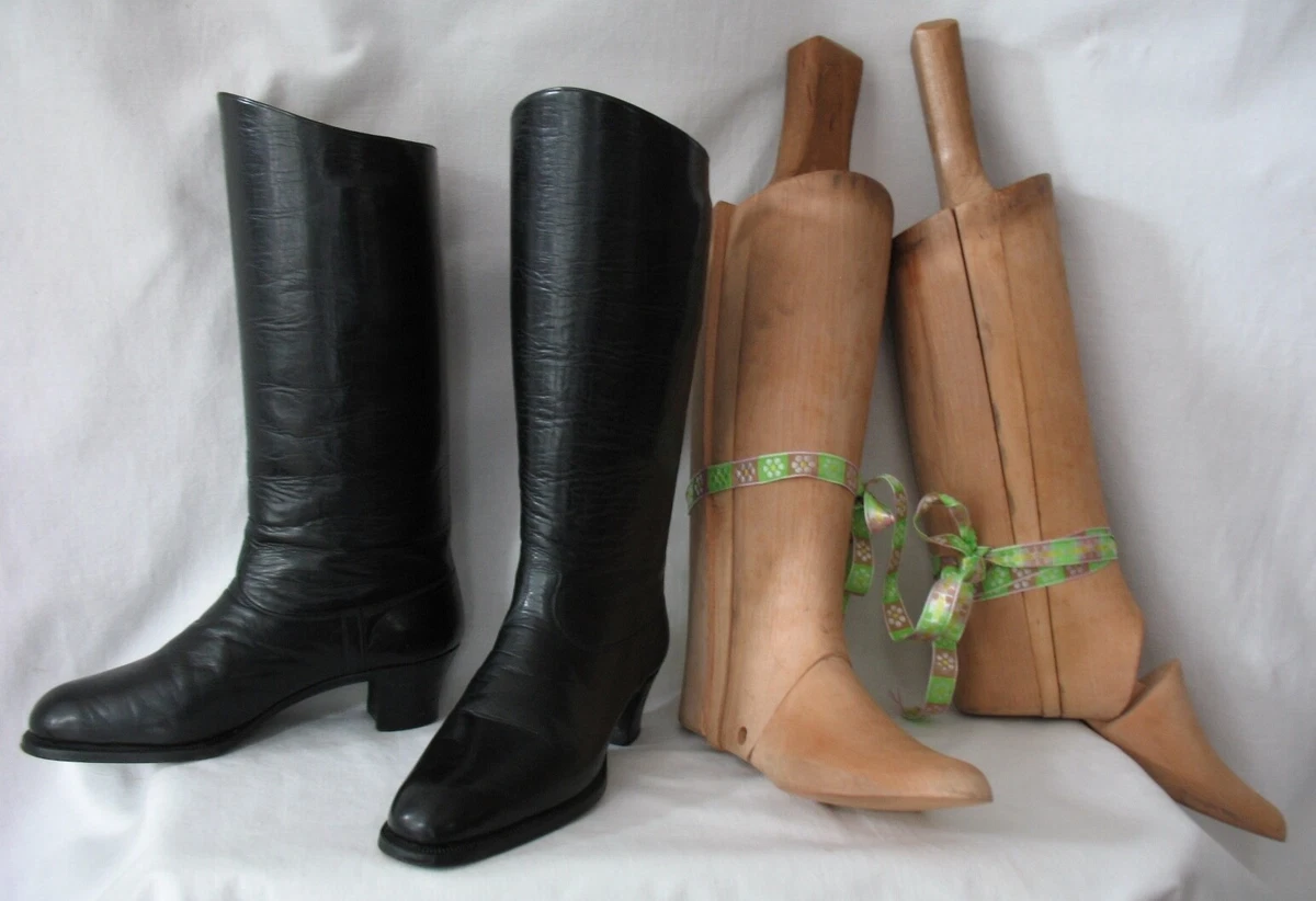 Stiefelspanner Set 4 Größen - 4 Paar Stiefeleinsätze 20-32cm Schwarz