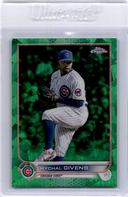 2022 Topps Chrome Update Sapphire Edition Green Mychal Givens