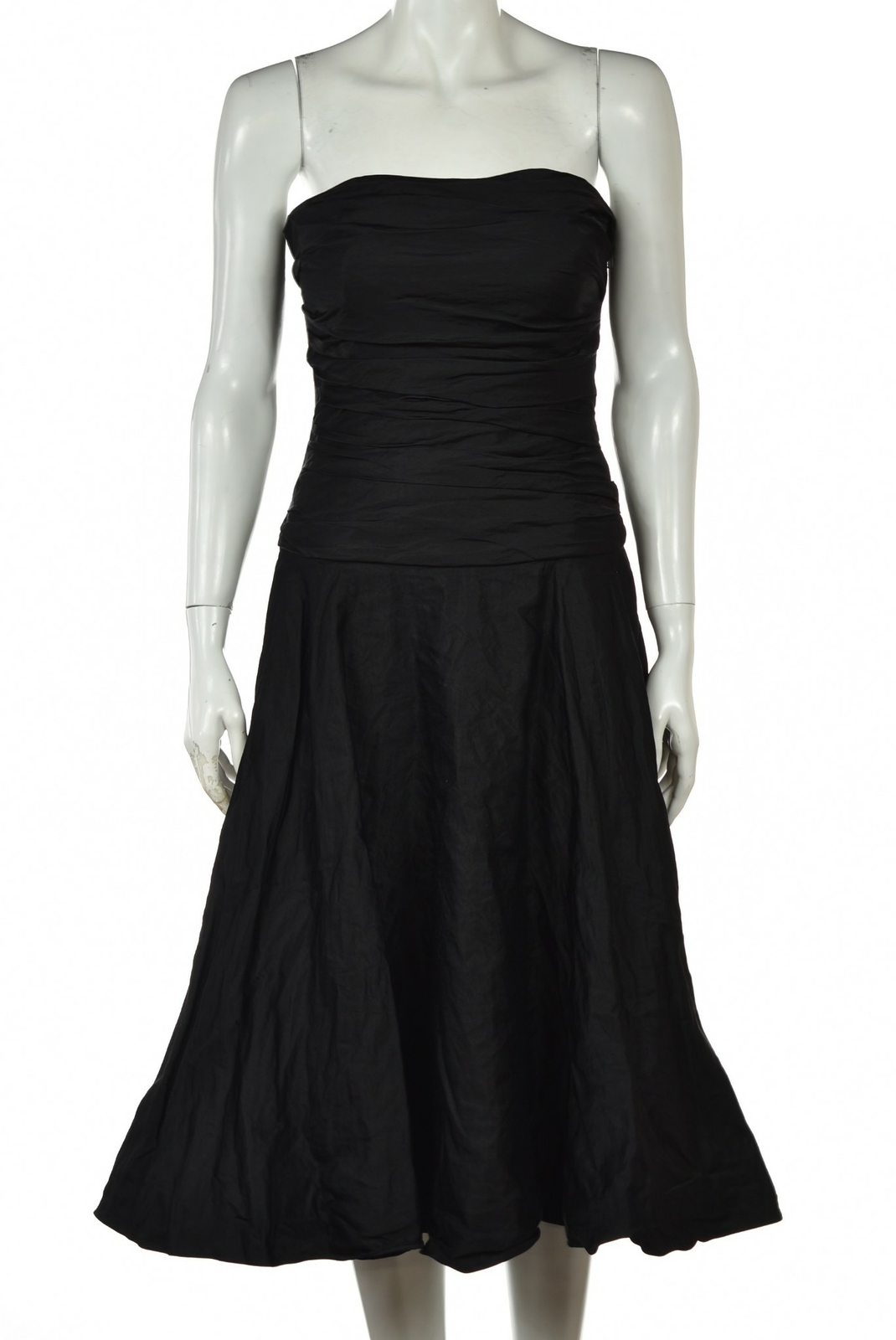 ralph lauren strapless dress