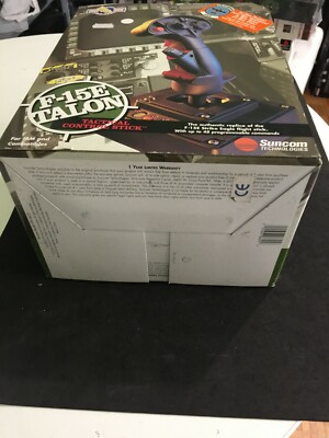 Suncom F-15E Raptor Tactical Control Stick Vintage Für PC Msdos Windows