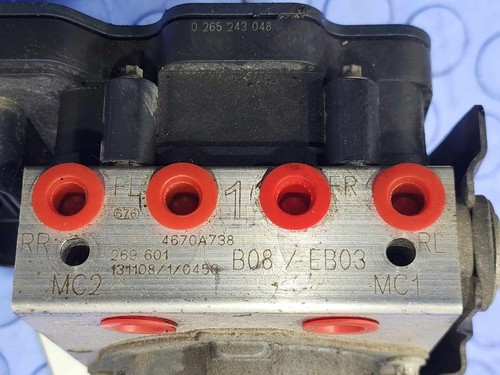 14 Mitsubishi Mirage ABS Anti Lock Brake Pump Modulator Assembly OEM 4670A738 - Bild 5 von 8