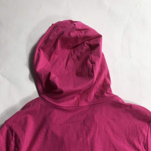 Danskin Now Womens Pink 16-18 Long Sleeve Hoodie Half Zip Pullover Jacket1704 - Picture 10 of 10