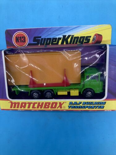 Matchbox K13 Super Kings DAF Building Transporter New In Package - Picture 2 of 3